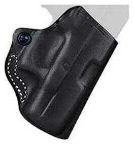 Desantis Mini Scabbard Belt Holster Fits Glock 43 with Streamlight TLR6 Right Hand Black Leather 019BA0CZ0