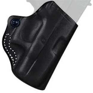 Desantis Mini Scabbard Belt Holster Fits Sig 938 Right Hand Black Leather 019BA37Z0