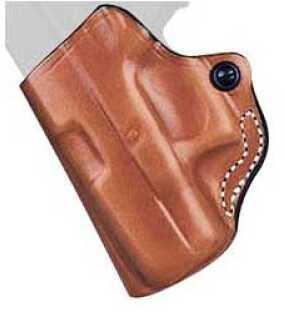 Desantis 019 Mini Scabbard Belt Holster Left Hand Tan Springfield XDS Md: 019TBY2Z0