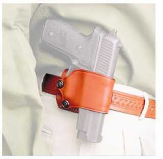Desantis 023 Yaqui Slide Belt Holster Right Hand Tan Single Stack Auto Leather 023TASAZ0