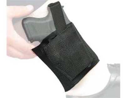 Desantis Apache Ankle Holster Fits Glock 17/19/20/21/22/23 Right Hand Black Leather 062BALAZ0