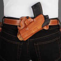 Desantis S.O.B. - Small of Back Belt Holster Fits 1911 Right Hand Tan 067TA21Z0