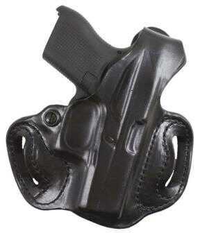 Desantis Mini Slide Belt Holster, Fits Glock 43, Right Hand, Black Leather 086BA8BZ0