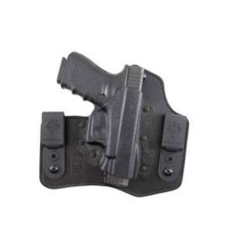 Desantis Intruder Inside The Pant Holster, Fits Glock 43, Right Hand, Leather & Black Kydex 105KA8BZ0