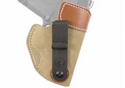 Desantis Sof-Tuck Inside The Pant Holster Fits S&W Shield (9mm 40S&W and 45 ACP ) Right Hand Tan Leather 106NAI4Z0