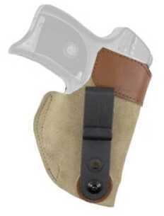 Desantis 106 Sof-Tuck Inside the Pant Right Hand Tan Ruger LC9 Leather 106NAV5Z0