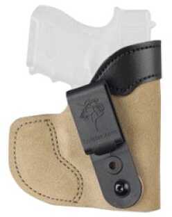 Desantis 111 Pocket-Tuk Holster Right Hand Tan J-Frame 2.25" Bodyguard .38 Ruger LCR Leather/Kydex 111Na02Z0