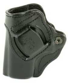 Criss-Cross Holster OWB RH Leather for Glock 43 Black