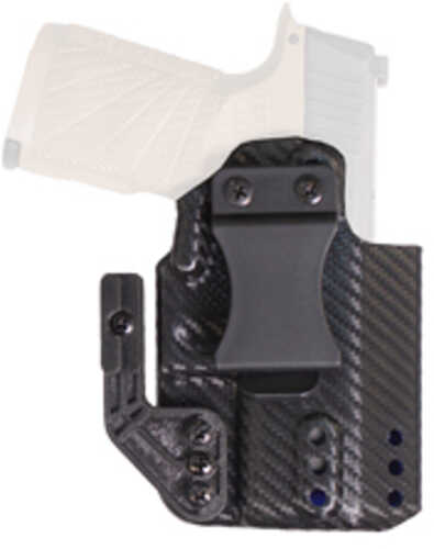 Desantis Gunhide Persuader Inside Waistband Holster Fits Glock 19 45 23 32 19x Left Hand Polymer Carbon Fiber Finish Bla