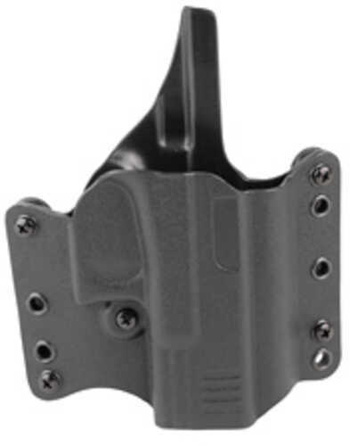 DeSantis Gunhide Raptor 2.0 Outside Waistband Holster Fits Glock 17/19 Right Hand Kydex Black 225KA1LZ0