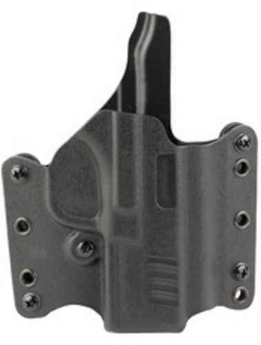 DeSantis Gunhide Raptor 2.0 Outside Waistband Holster Fits Springfield Hellcat Pro Right Hand Kydex Black 225KA2WZ0