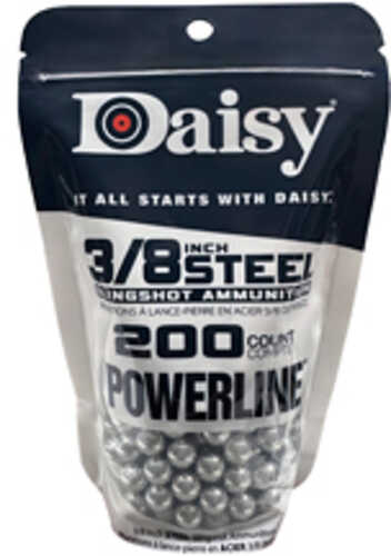 Daisy Powerline 3/8" Steel Ball 200 Count Slingshot Ammo 998183-546