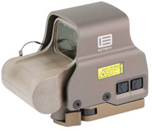EOTECH EXPS2-0 Holographic Sight Non-Night Vision Compatible Red Reticle 68 MOA Ring with 1 MOA Dot Tan Side Buttons Qui