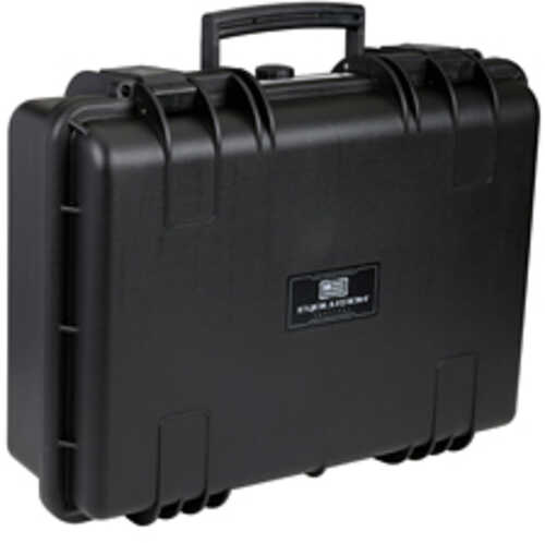 Evolution Outdoor Liberator 4-Pistol Case 17.9"X13.7"X6.26" Polypropylene Construction Black SPC-10777