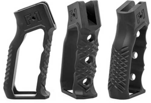 F-1 Firearms Grp Style 1 Grip Fits Ar Rifles Anodized Finish Black Grp-st1