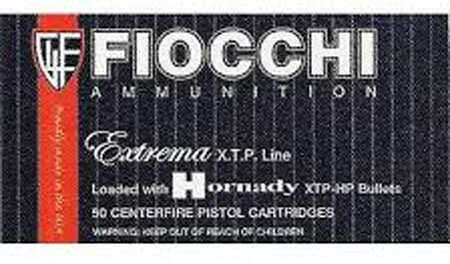 40 S&W 25 Rounds Ammunition Fiocchi Ammo 155 Grain Hollow Point