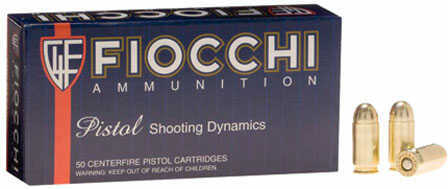 9mm Luger 25 Rounds Ammunition Fiocchi Ammo 115 Grain Hollow Point