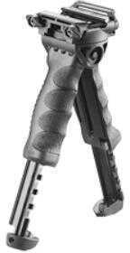 FAB Defense Generation 2 Vertical Grip Fits Picatinny Integrated Bipod Rotating Black FX-TPODG2B