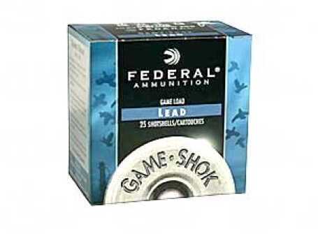12 Gauge 25 Rounds Ammunition Federal Cartridge 2 3/4" 1 oz Lead #6