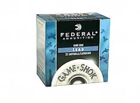 20 Gauge 25 Rounds Ammunition Federal Cartridge 2 3/4" 7/8 oz Lead #7.5