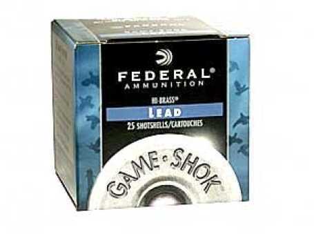 410 Gauge 25 Rounds Ammunition Federal Cartridge 1/2" oz. Lead #6