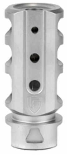 Fortis Manufacturing Inc. RED Muzzle Brake 5.56MM Fits AR15 Stainless Finish AR15-RED-M2-SS