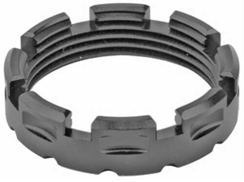 Fortis Manufacturing Inc. Castle Nut Black Anodized Finish Mil Spec