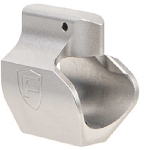 Fortis Manufacturing Inc. Gas Block Silver Stainless Fits .750 Barrels Lpgb-ss-m2