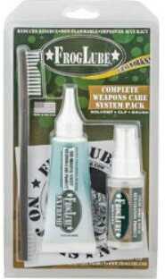 FrogLube System Kit Clamshell w/ 1 Oz Solvent 4oz CLP Paste 1.5oz Squeeze tube Brush & Towel 12 per pack