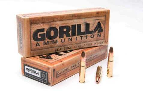 300 AAC Blackout 20 Rounds Ammunition Gorilla Company 110 Grain Jacketed Hollow Point