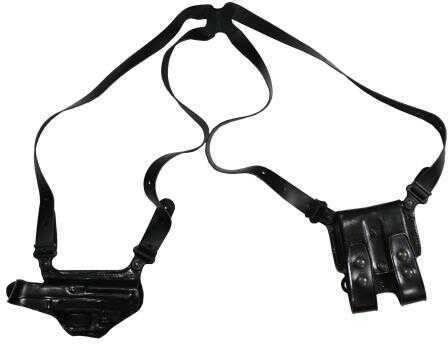 Galco Gunleather Miami Classic Shoulder Holster Right Hand BlackFinish Fits Glk 20 Leather Material Mc228B