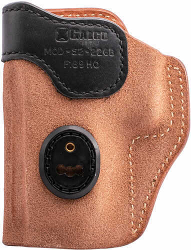 Galco Scout 3.0 Strongside/Crossdraw Inside Waistband Holster Ambidextrous Fits Glock 19/19x/23/32/45 and CZ P10C Black