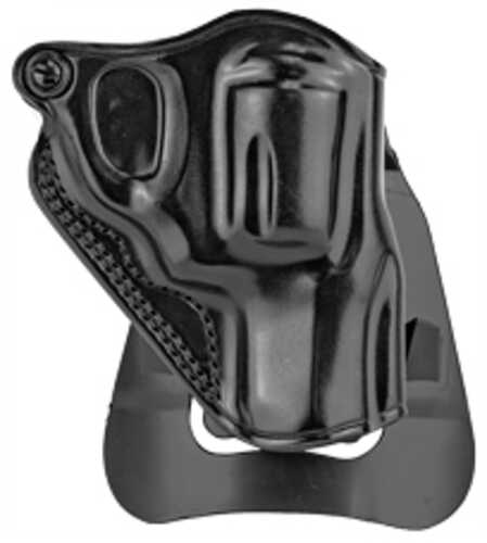 Galco Speed Master 2.0 Paddle Holster Fits Ruger SP101 Right Hand Black Leather SM2-118B