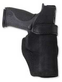 Galco Gunleather Wraith Belt Holster Right Hand Black S&W M&P Compact Leather WTH474B