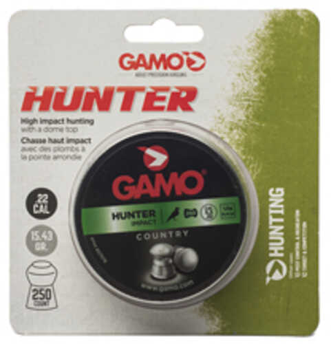 Gamo Hunter Pellets .22 Round Nose Tin 250 Count 6320525bl54