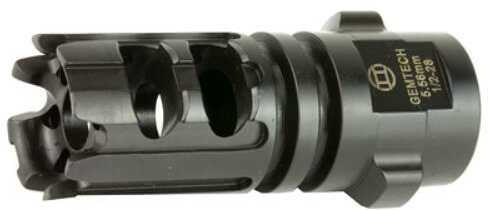 Gemtech QUICKMOUNT Carbon Cutting Muzzle Brake 5.56NATO 1/2X28 Black Finish 12152