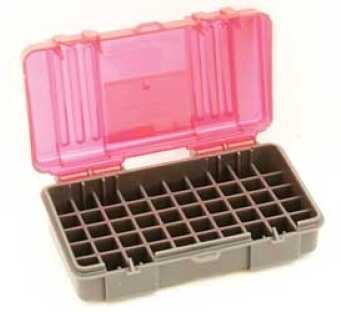 Click to see larger image. Plano Ammunition box 50 Round Pistol 9MM- 380 ACP 122450