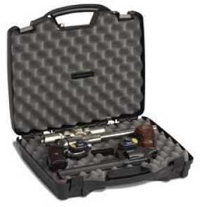 Plano Pro Max Double Pistol Case 16.75"X14.5"X3.5" Black 4 Pack 1402-01