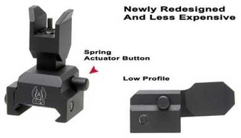 AR-15 GG&G, Inc. Front Sight Picatinny Black Spring Actuated A2 Flip-Up GGG-1393