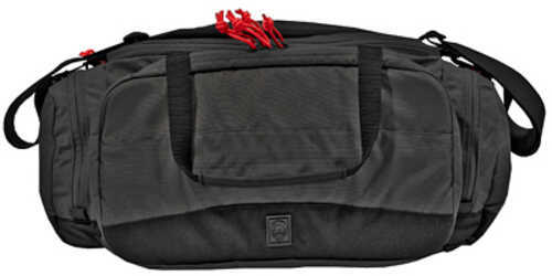 Grey Ghost Precision Range Bag Black with Red Zipper Pulls 500D Cordura Nylon 9"x20"x7" 1 260 Total Cubic Inches 60200-2