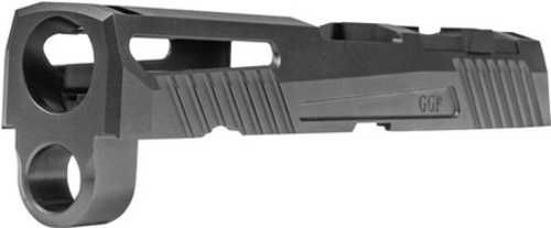 Grey Ghost Precision Stripped Slide For Sig P320 Compact Dual Optic Cutout Compatible With Leupold DeltaPoint Pro Trijic