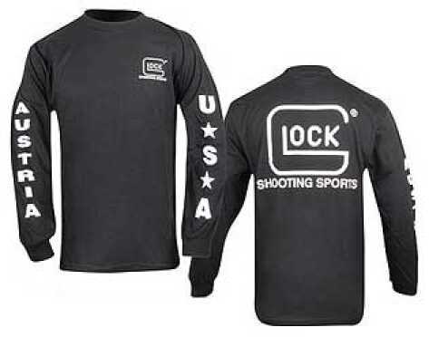 Glock Apparel Medium Black Long Sleeve T-Shirt AP61405