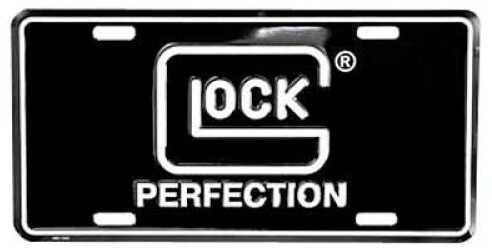 Glock Black and White License Plate AS00042