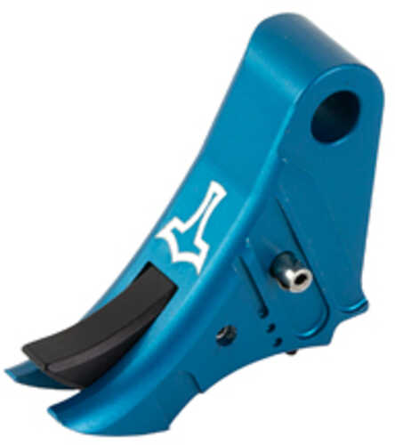 Glockmeister TYR Trigger Blue Shoe/Black Safety For Gen 1-4