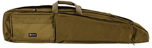 GPS Double Bolt Rifle Case 42" For Scoped Rifles Tan