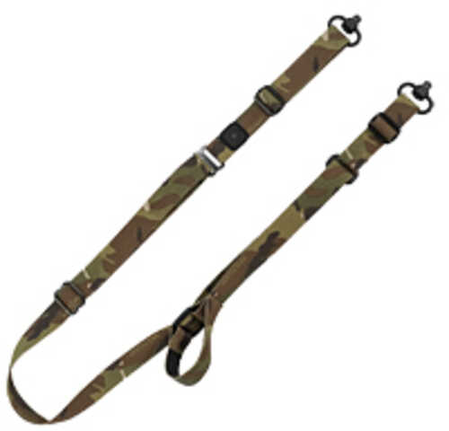 GrovTec Sabre 2 Point Sling Matte Finish Multicam Includes Push Button Swivels