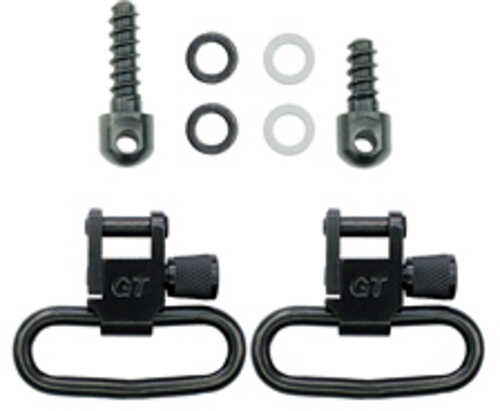 GrovTec Wood Screw Forend Locking Swivel Set Black Oxide Finish Includes (2) 1.25" GT Swivels (1)