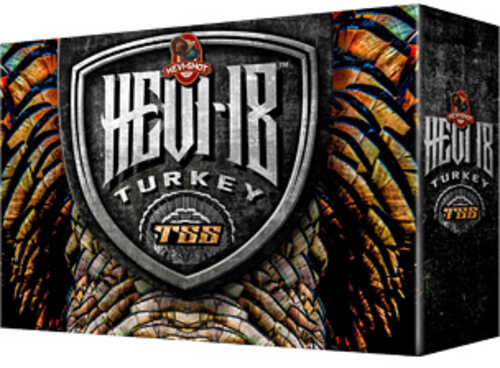 Hevi-18 Turkey 12 Gauge 3" #9 2oz Tss 5 Rounds Per Box Hs4009