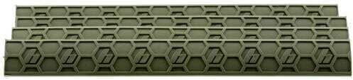 HEXMAG 7 Slot KeyMod Wedge-LOK Cover 4 Pack Flat Dark Earth HX-KMC-4PK-FDE