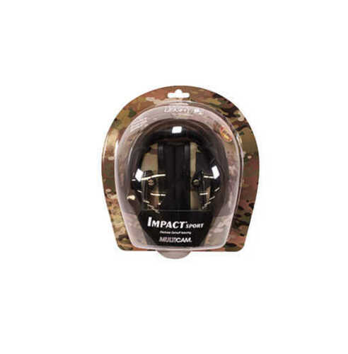 Howard Leight Impact Sport Electronic Earmuff Folding MultiCam R-02526